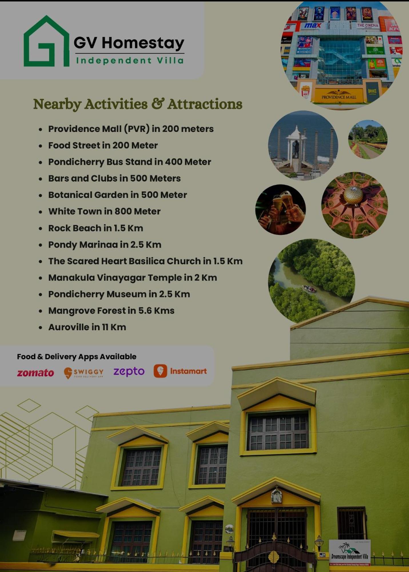Gv Homes Independent Villa Pondicherry Exterior foto